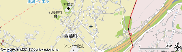 広島県尾道市西藤町442周辺の地図