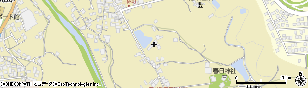 大阪府和泉市三林町627周辺の地図