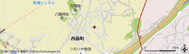 広島県尾道市西藤町443周辺の地図