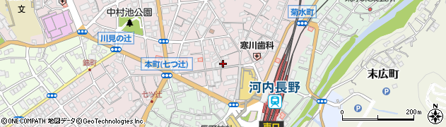 平尾商店周辺の地図