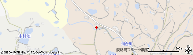 兵庫県淡路市上河合851周辺の地図