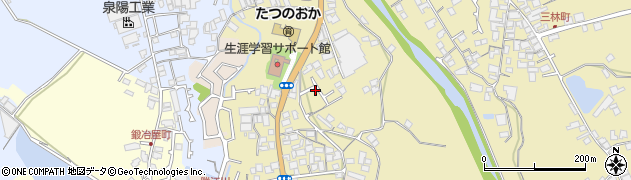 大阪府和泉市三林町1089周辺の地図