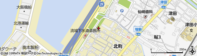 大阪府貝塚市北町37-15周辺の地図