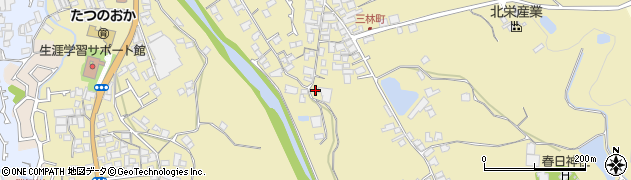 大阪府和泉市三林町1003周辺の地図