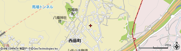 広島県尾道市西藤町446周辺の地図