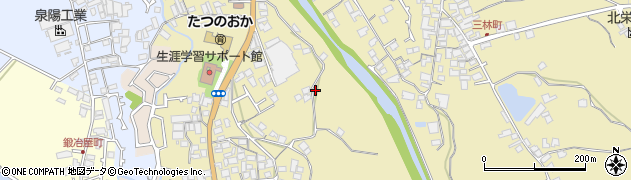 大阪府和泉市三林町1112周辺の地図