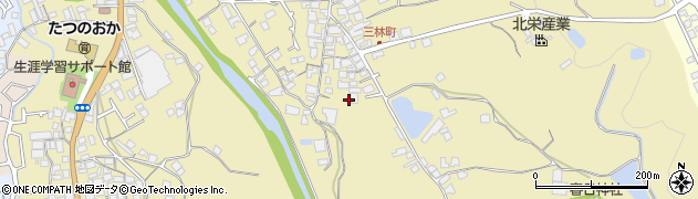 大阪府和泉市三林町1346周辺の地図