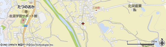 大阪府和泉市三林町1358周辺の地図