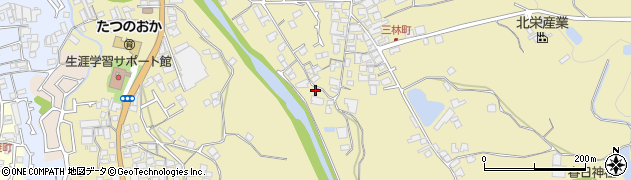 大阪府和泉市三林町1015-2周辺の地図