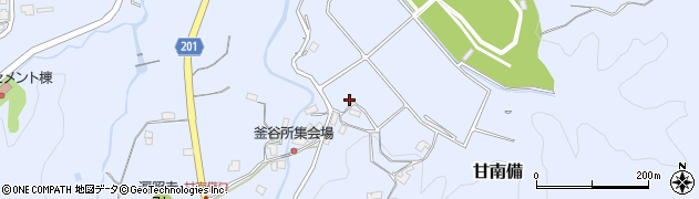 大阪府富田林市甘南備1214周辺の地図