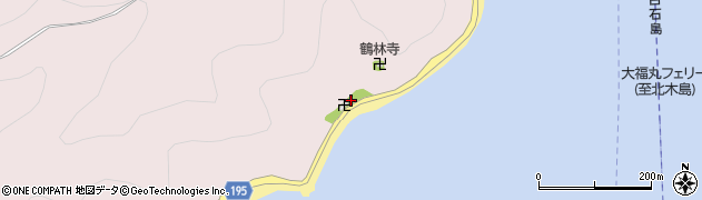 弘方寺周辺の地図