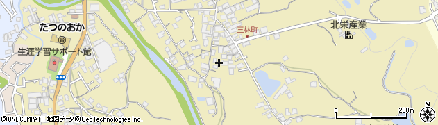大阪府和泉市三林町404周辺の地図