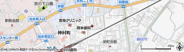 広島県福山市松永町周辺の地図
