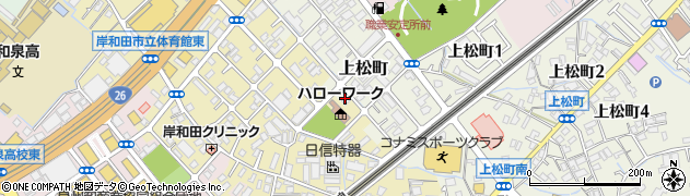 近畿中央ヤクルト販売株式会社岸和田センター周辺の地図