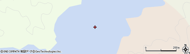 三根湾周辺の地図