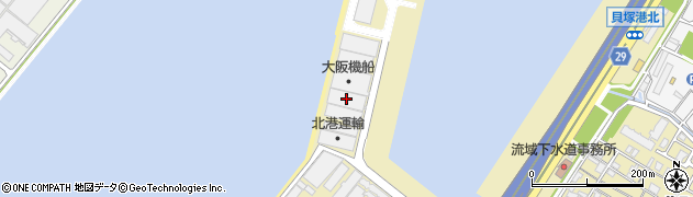 阪口倉庫株式会社周辺の地図