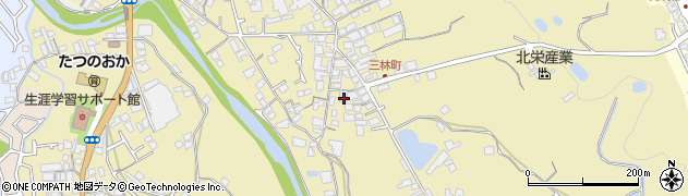 大阪府和泉市三林町400周辺の地図
