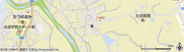 大阪府和泉市三林町400-2周辺の地図