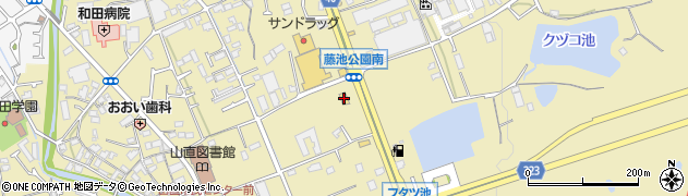 ファミリーマート岸和田三田町店周辺の地図