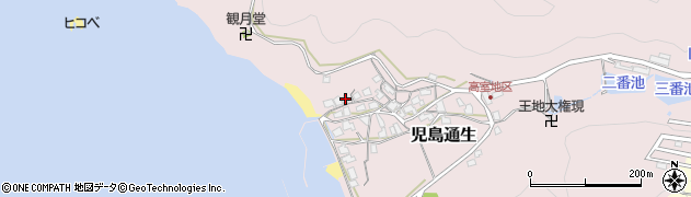 岡山県倉敷市児島通生2600周辺の地図
