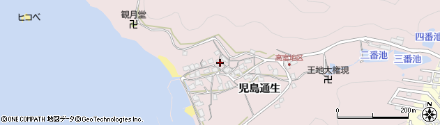 岡山県倉敷市児島通生2609周辺の地図
