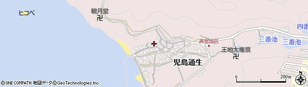 岡山県倉敷市児島通生2610周辺の地図