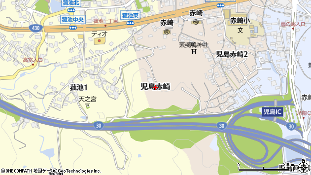 〒711-0931 岡山県倉敷市児島赤崎の地図