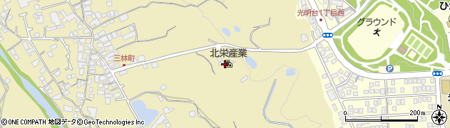 大阪府和泉市三林町549-1周辺の地図