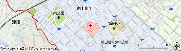 寺田萬寿病院（寺田萬寿会）周辺の地図