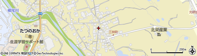 大阪府和泉市三林町236周辺の地図