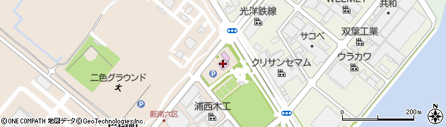 貝塚コスモスロータリークラブ周辺の地図