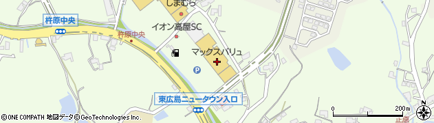 広島銀行イオン高屋ショッピングセンター ＡＴＭ周辺の地図
