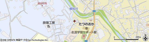 大阪府和泉市三林町1279周辺の地図