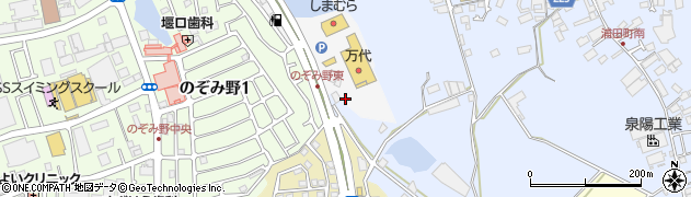 大阪府和泉市万町1067周辺の地図
