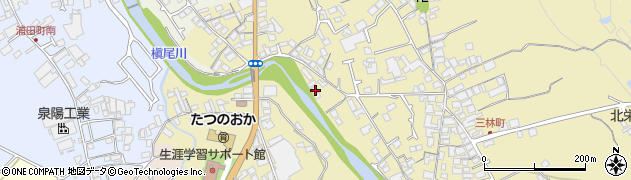 大阪府和泉市三林町1055周辺の地図