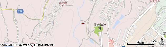大阪府河内長野市小山田町周辺の地図