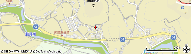 広島県尾道市西藤町1549周辺の地図