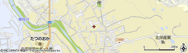 大阪府和泉市三林町174周辺の地図