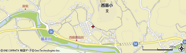 広島県尾道市西藤町1584周辺の地図