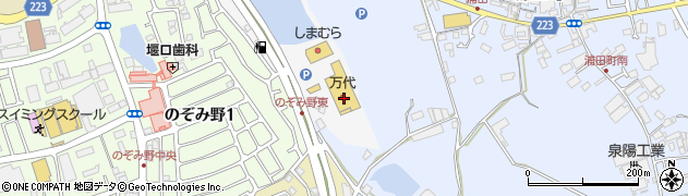 大阪府和泉市万町1055周辺の地図