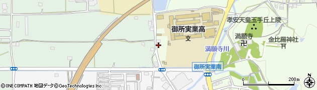 奈良県御所市玉手278周辺の地図
