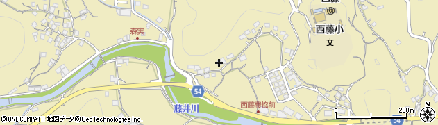 広島県尾道市西藤町1716周辺の地図