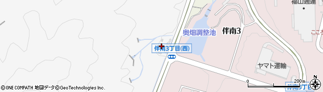 広島県広島市安佐南区伴西町周辺の地図