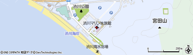 市立玉野海洋博物館（渋川マリン水族館）周辺の地図