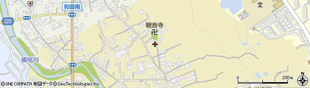 大阪府和泉市三林町131周辺の地図