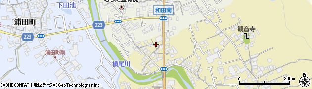 大阪府和泉市三林町30周辺の地図