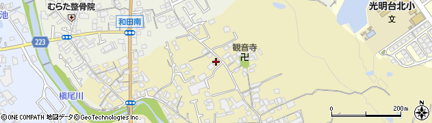 大阪府和泉市三林町152周辺の地図