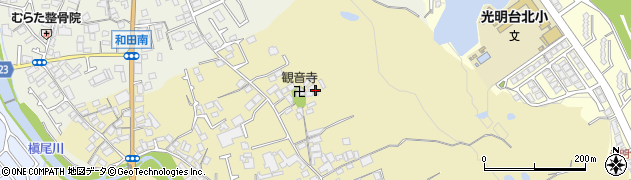 大阪府和泉市三林町136周辺の地図