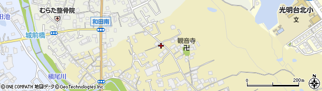 大阪府和泉市三林町152-4周辺の地図