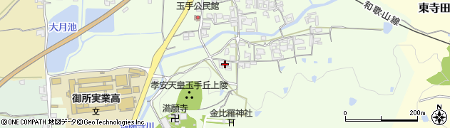 奈良県御所市玉手494周辺の地図